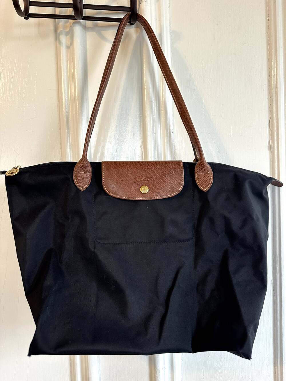 Longchamp Le Pliage Tote Bag Black Medium